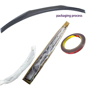 Aileron arrière style M4 en fibre de carbone nid d'abeille pour A5 S5 RS5 B9 Coupé 2 portes 2016-2025 - Product Image 6