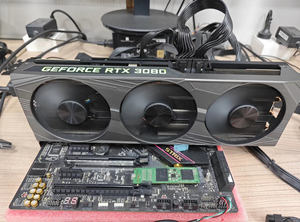 Tarjeta de Video RTX 3080 de Fábrica, Tarjeta Gráfica GeForce 10G RTX3080 para Escritorio, Ventilador RTX 3080 Usado Barato - Product Image 5