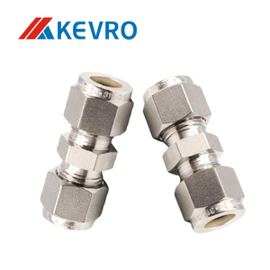 Áp lực cao đôi ferrule thẳng Công Đoàn nén <span class=keywords><strong>NPT</strong></span> 3mm 6mm Ống phù hợp công nghiệp Ống thép không gỉ phù hợp - Product Image 5