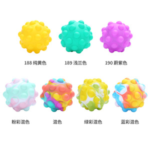 ของเล่นซิลิโคนบีบฟองสบู่สำหรับทารกและเด็กเล็ก 6 เดือนขึ้นไป สำหรับทุกเพศ - Product Image 3