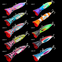 Leurre flottant FJORD 165 mm, leurre dur, 84 g, yeux 3D, appâts artificiels en ABS avec revêtement laser pour la pêche au sandre, au poisson-chat, au marlin