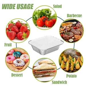 Fornitore professionale di fogli di alluminio vassoio di alluminio contenitori di fogli di alluminio imballaggio alimentare - Product Image 2