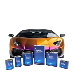 Dexin Kingpont Demeter गर्म बिक्री ठोस रंग कार धातु पेंट के लिए पतली मोटर वाहन Refinish