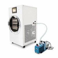 Offre Spéciale : Lyophilisateur Commercial 10-12KG, 2500W, 8 Plateaux, 0.92m², Machine de Lyophilisation Sous Vide, Prix Usine, Certifié CE