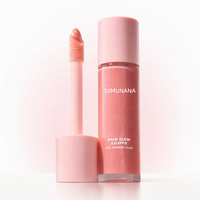 Échantillon de gloss à lèvres Aura Glow Mega OEM ODM, brillant, hydratant, waterproof, avec applicateur surdimensionné, non collant, 30g