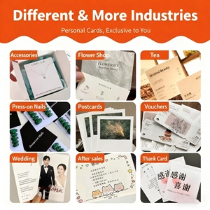 การ์ดขอบคุณ UV สำหรับธุรกิจการ์ดอวยพรนามบัตรทำจากฟอยล์สีทองและสีเงิน - Product Image 5