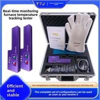 TTJ TTS-A10 10-Channel Oven Furnace Temperature Measuring Instruments 110V 10kW for Industrial Auto Electronics Tunnel Furnace
