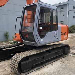 Excavatrice Hitachi EX120/ZX120 d'occasion, importée, de haute qualité, 12 tonnes, modèle 2022, godet de 0,52 m, moteur Honda - Product Image 3