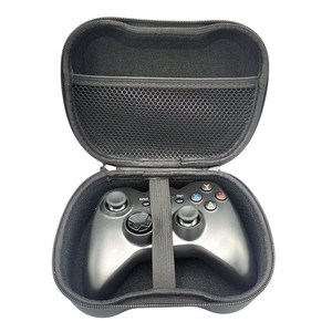 Estuche de almacenamiento Oxford de nailon duradero para controladores de juegos, auriculares y dispositivos, organizador de viaje impermeable a prueba de polvo portátil - Product Image 1