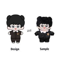 2025 personnalisé 20cm peluche poupée Commission personnage KPOP idole personnalisé bricolage créateur Chibi Anime Figure coton poupée