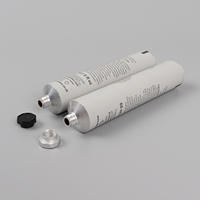 Emballage cosmétique de tube de crème en aluminium vide de tube