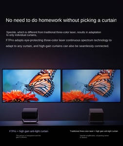 Proyector Láser 4K Dangbei F7 Pro, CVIA Lumens, Cuidado de la Vista, Tricolor, HDR10+, Proyector Láser Tricolor 4K para el Hogar, F7 Pro - Product Image 5