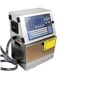 Imprimante CIJ industrielle Yaomatec, machine de codage automatique en ligne à haute vitesse pour les lignes de production alimentaire, des boissons et pharmaceutiques
