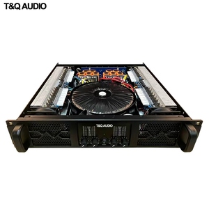 Sıcak satış 4*800W 2U 4 kanal sınıf H yüksek güç Metal profesyonel açık güç amplifikatörü bas ses ile - Product Image 3