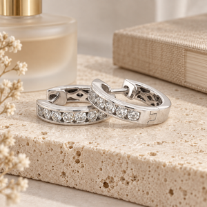 Orecchini a Cerchio Geometrici Rotondi per Donne, Design Semplice, Accessori per Orecchie da Indossare Quotidianamente - Product Image 5