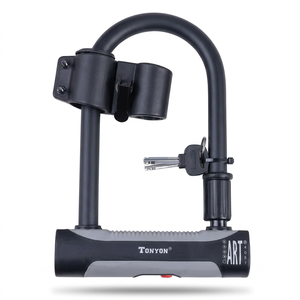 Support TONYON compatible avec les antivols en U haute sécurité pour motos et vélos ; Antivols en U résistants à la corrosion ; Antivols pour vélos - Product Image 2