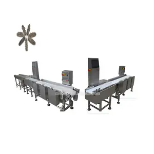 Multi functional squid weighing sorting machine automatic abalone classifier scallop sorter machine price by weight