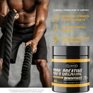 בריאות פרטי תווית חומצה אמינו אבקת קריאטין monohydrate אבקת שריר אימון טרום 200 רשת טהור אבקת קריאטין - Product Image 3