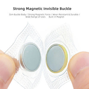 Film protecteur en PVC personnalisé, boucle magnétique en TPU, boucle magnétique unilatérale, bouton magnétique invisible imperméable pour vêtements - Product Image 3