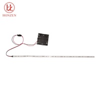 Alibaba chine fournisseur prix bas 3V 3528 smd 60leds/m batterie propulsé flexible led light strip