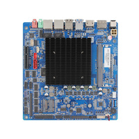 12th Gen Intel N100 Mini Pc placa base Barebone 4 núcleos 4 hilos 6com canal único tan Dimm DDR4 NAS N100 Mini ITX placa base
