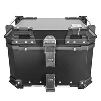 Caja trasera de bloqueo de contraseña Desbloqueo inteligente Caja superior de aleación de aluminio antirrobo Caja trasera de bloqueo de contraseña para llevar