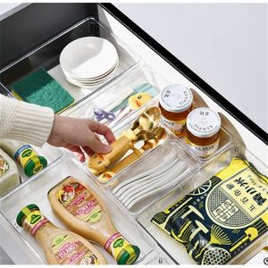 Organizador de Escritorio, Organizador de Artículos de Papelería, Organizador de Cosméticos, Caja Divisora Transparente para Almacenamiento - Product Image 5