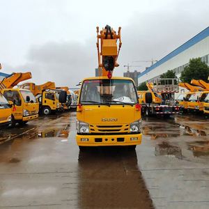 Camion élévateur articulé hydraulique Euro 6 Isuzu 18,5 m avec flèche pliante, spécial pour les travaux d'ingénierie et les réparations d'urgence - Product Image 3