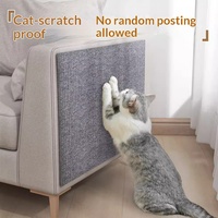 Protection anti-griffures pour canapé, résistante à l'usure et anti-déchirure, griffoir multifonction pour chat