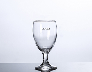 Vaso transparente de 10 oz para beber agua, ideal para el hogar, bares, bodas, fiestas, cerveza artesanal, jugo, <span class=keywords><strong>vino</strong></span>. - Product Image 1