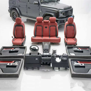 Kit intérieur RHD G Wagon W463 à W465, tableau de bord, écran LCD, panneaux de porte, sièges de voiture pour <span class=keywords><strong>Mercedes</strong></span> Benz Classe G G Wagon W463 - Product Image 1