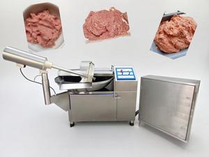 Máquina para <span class=keywords><strong>Picar</strong></span> y Mezclar <span class=keywords><strong>Alimentos</strong></span>, Aplicable en Restaurantes, Picadora de Carne, Cortadora de Tazón con Componente de Bomba Central - Product Image 2