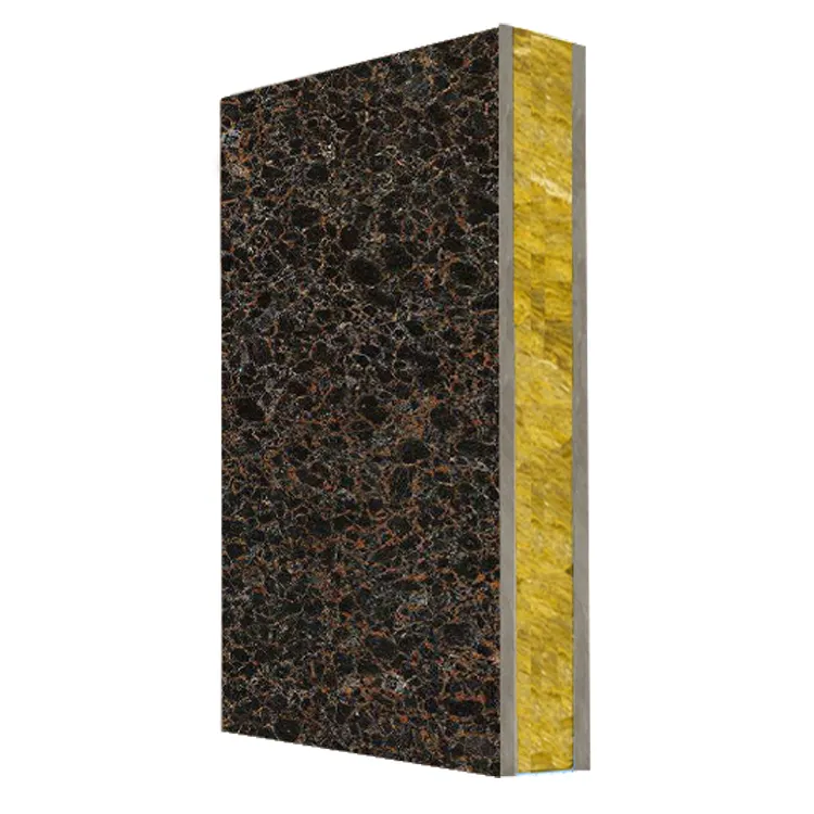 lightweight roofing rock wool wall cladding insulation panels