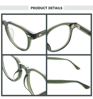 Nuevas Gafas Ópticas de Acetato a la Moda, Fabricación de Gafas de Moda, Monturas de Gafas para Mujer