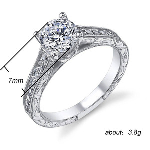 Anello Traforato Vintage per Donne, Stile Elegante e Lussuoso, Accessorio per Feste e Matrimoni, Idea Regalo - Product Image 5