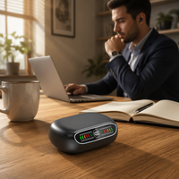 Écouteurs intra-auriculaires sans fil ANC avec Bluetooth 5.0, étanchéité IPX4, indicateur de batterie LED, contrôle tactile, traduction IA et son Hi-Fi