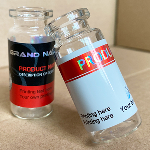 Plantilla de Diseño Popular con Efecto Metálico, Tiras de Impresión en Color Rojo, Adhesivo para Botellas de Vidrio, Adhesivo Láser para Frascos de 10 ml - Product Image 2