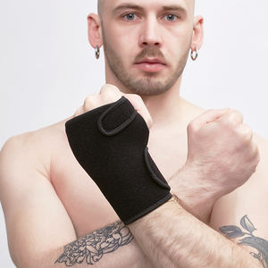 Bretelle da polso di dimensioni universali all'ingrosso. Cinturini da polso ortopedici regolabili con piastre in acciaio e materiale in Neoprene. - Product Image 5