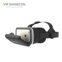VR SHINECON OEM Service lunettes de réalité virtuelle 3D FOV 110 degrés lunettes VR avec bouton d'action