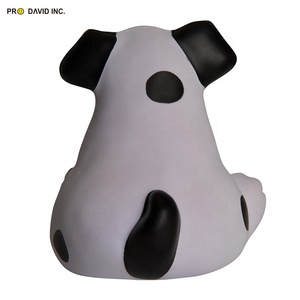 ของเล่นบีบมือ พิมพ์โลโก้ได้ ลูกบอลบีบ PU รูปสุนัขอ้วน บอลบีบคลายเครียด - Product Image 5