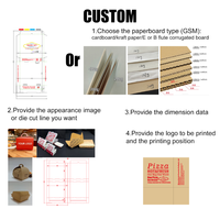 Boîte de transport pour gâteaux SP3756 avec poignée - Boîte en carton pour pâtisserie, emballage pour boutique de desserts
