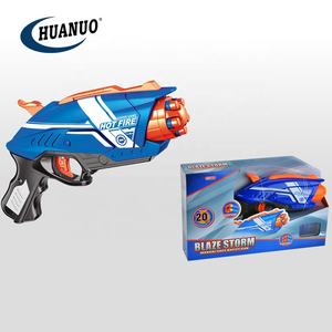 어린이용 소형 블래스터 에어소프트 권총, 20개 소프트 폼 다트 포함 EVA 장난감 총 소프트 불릿 건 - Product Image 6