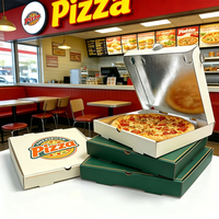 Boîte à pizza premium SP4331 avec doublure en aluminium pour emballage alimentaire professionnel