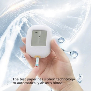 Kit <span class=keywords><strong>de</strong></span> surveillance automatique <span class=keywords><strong>de</strong></span> la <span class=keywords><strong>glycémie</strong></span> haute précision <span class=keywords><strong>sans</strong></span> douleur, lecteur <span class=keywords><strong>de</strong></span> <span class=keywords><strong>glycémie</strong></span> portable par piqûre au doigt - Product Image 2