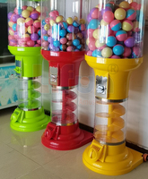 LIFUN Factory Wholesale Commercial Small Gumball Machine Capsule Toy Vending Coin Operated Cheap for Indoor Game Centers