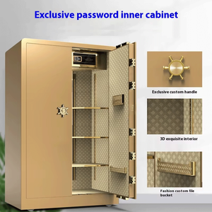 Fabrik Großhandel 1,8 Meter hoch große Büro Bank Schmuck Gold <span class=keywords><strong>Safe</strong></span> Schließfach Schrank sicheren Stahl - Product Image 5