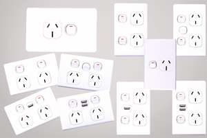 SAAオーストラリア10A 240V電源ソケット天井マウント3ピンアウトレット家庭用照明プラスチック製CE/ROHS準拠 - Product Image 5