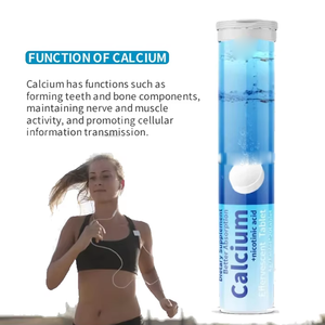 Ausreson OEM Comprimés effervescents de calcium, fer, zinc, sélénium, vitamines C et D3 pour la santé immunitaire et osseuse (Ca, Mg) - Product Image 3