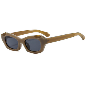 Nouvelles Lunettes de Soleil Rétro Unisexe pour Hommes et Femmes, Style Street Photo, Monture Fine Oeil de Chat - Product Image 1