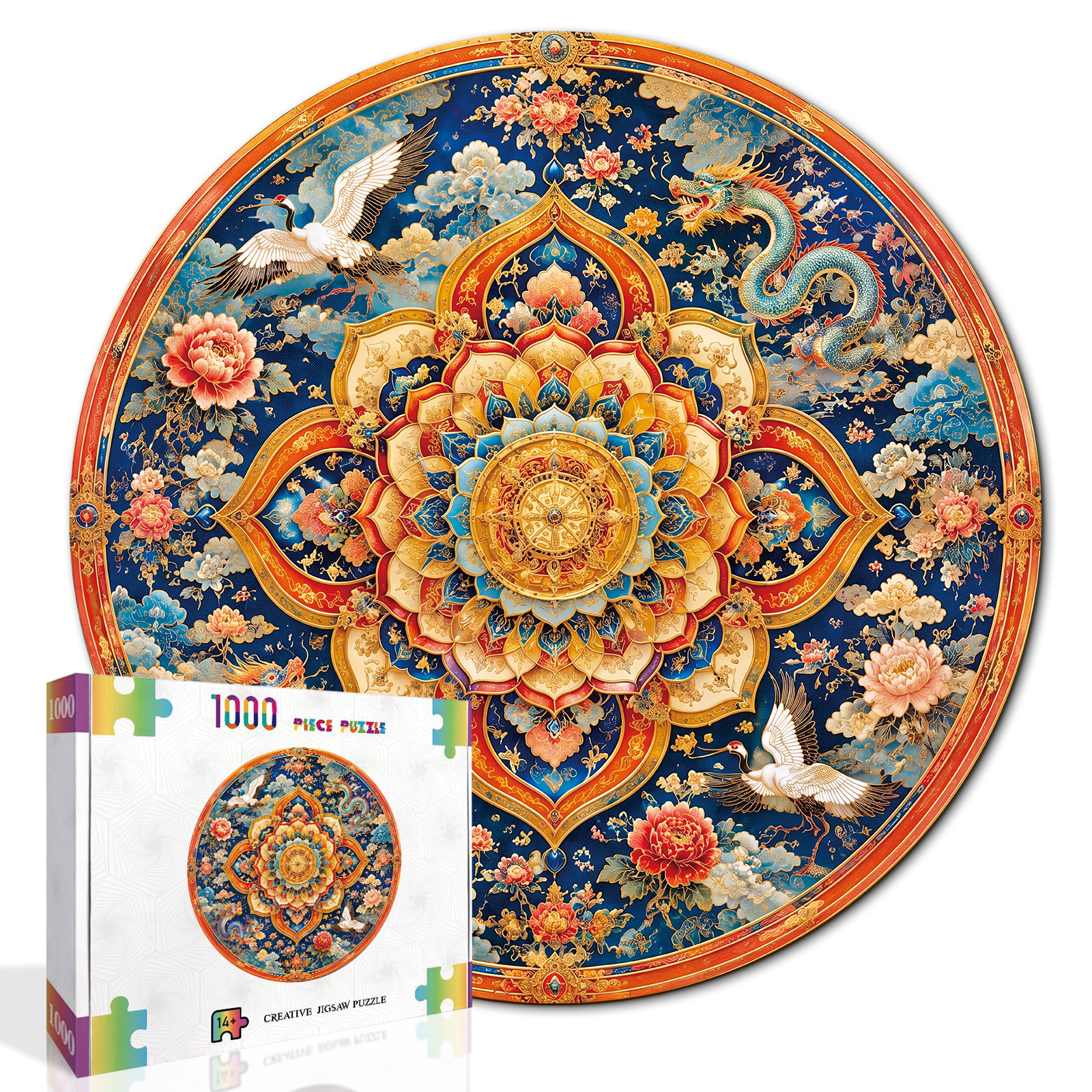 Mandala céleste de lotus